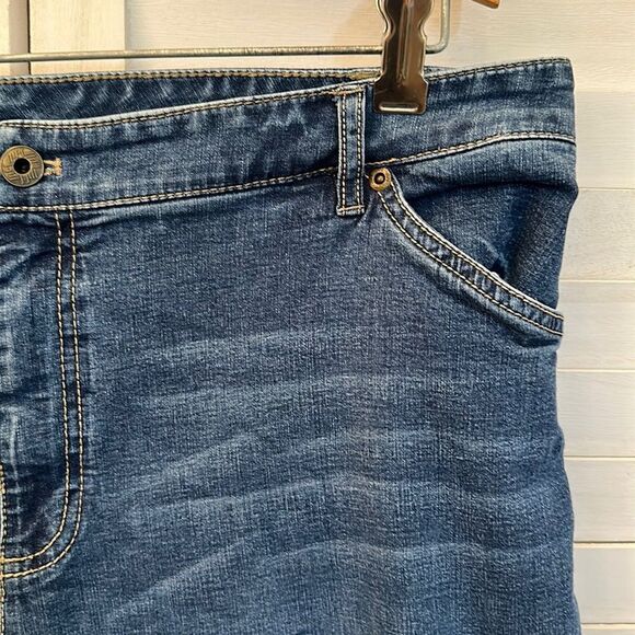 J. Jill Tried & True Crop Jeans Size 18 Stretch - Picture 5 of 16